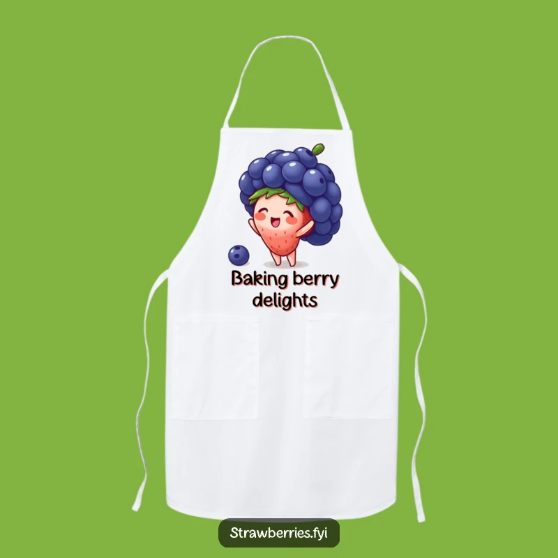 Funny Strawberry Apron: Hilarious Kitchen Fun for Berry Sweet Chefs