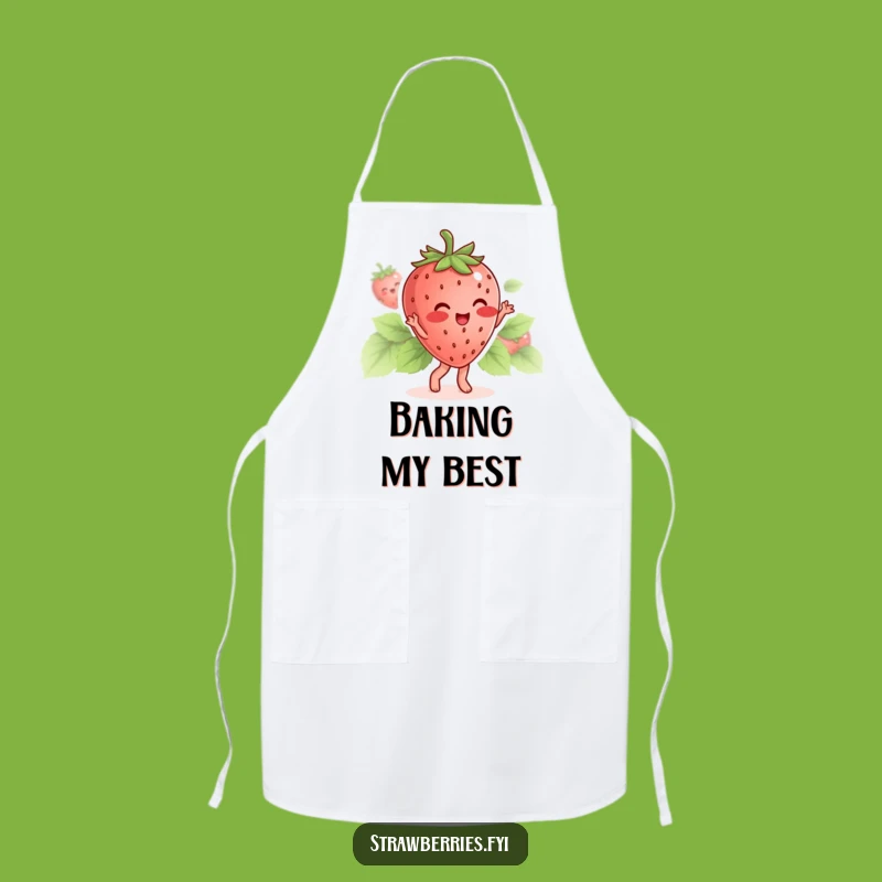 Funny Strawberry Apron: A Hilarious Gift for Sweet Cooks and Kitchen Fun