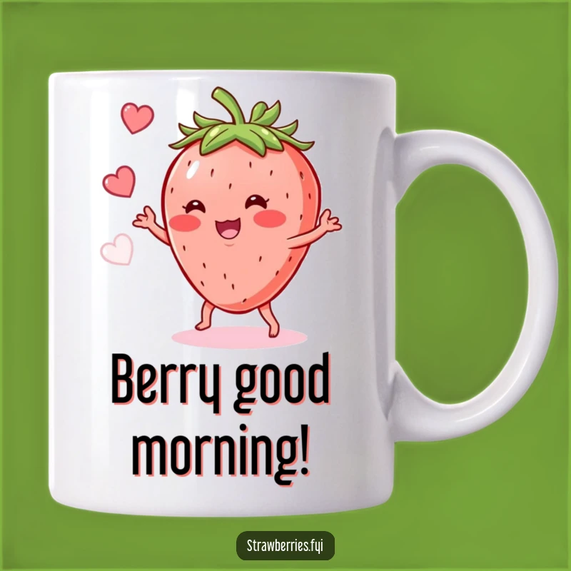 Funny Strawberry Shimmy Mug: A Deliciously Funny Gift for Fruit Lovers!