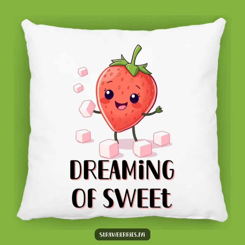 Funny Kawaii Strawberry Juggling Pillow: Cozy Sweet Tricks, Perfect Funny Gift!