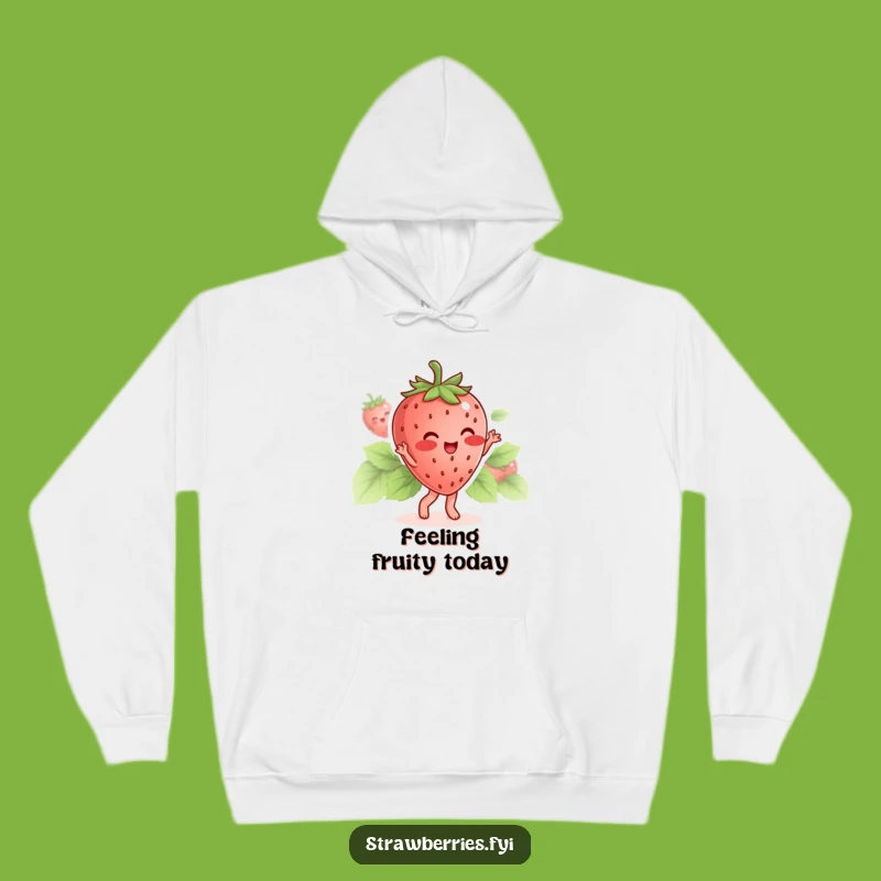 Cozy Funny Strawberry Hoodie: Your Gift for Sweet Comfort and Happy Vibes