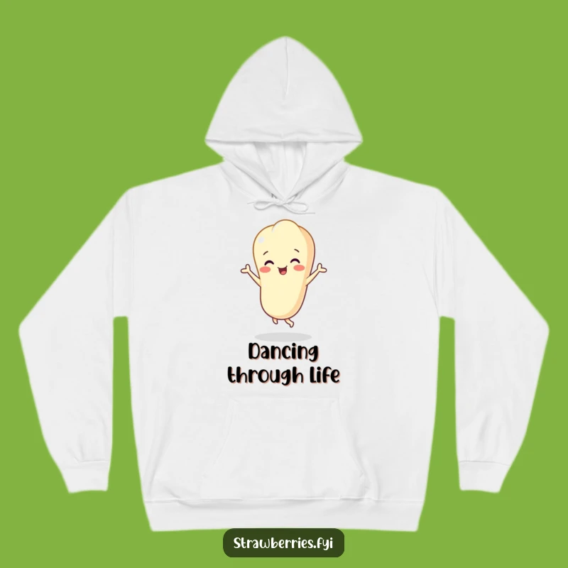 Funny Vanilla Bean Dance Hoodie - Cozy Cheerful Flavor Apparel, Great Gift
