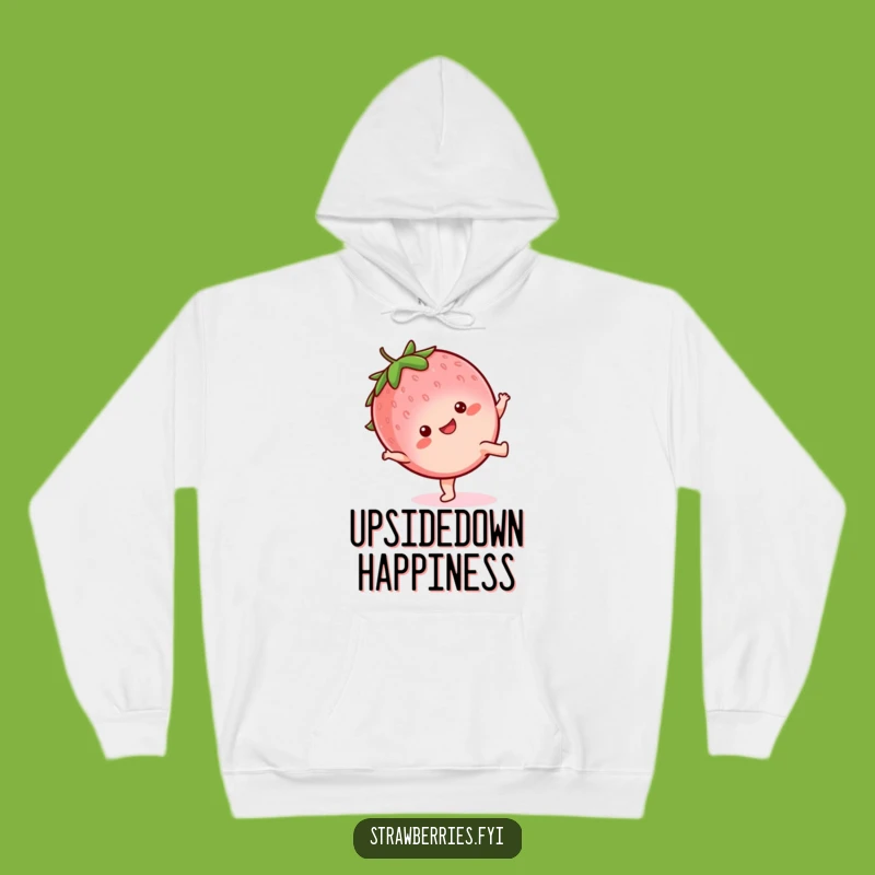 Funny Kawaii Strawberry Cartwheel Hoodie: Cozy Happy Fun, Perfect Funny Gift!