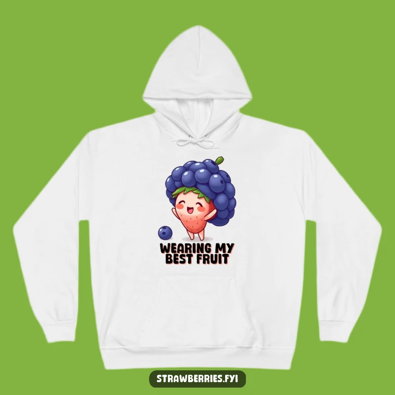 Funny Strawberry Hoodie: Cozy Up with Hilarious Fruit Fashion