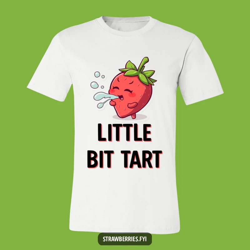 Funny Strawberry Squirt T-Shirt: Playful Fruit, Juicy Humor Gift